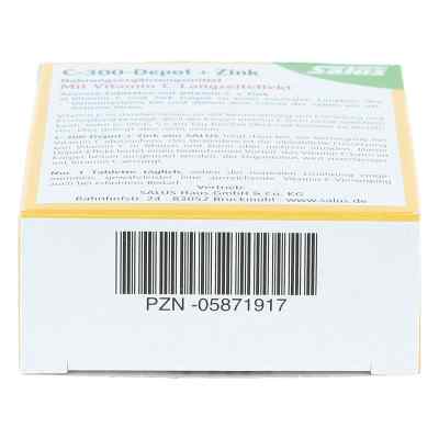 C 300-depot + Zink Salus Tabletten bei apo-discounter.de bestellen