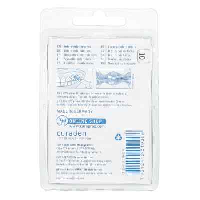 Curaprox Cps 10 Interdental 1-2,2mm Durchmesser bei apo-discounter.de bestellen