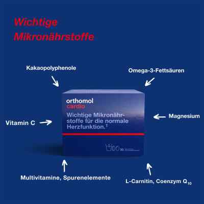 Orthomol Cardio Granulat + Kapseln 30 Kombipackung bei apo-discounter.de bestellen
