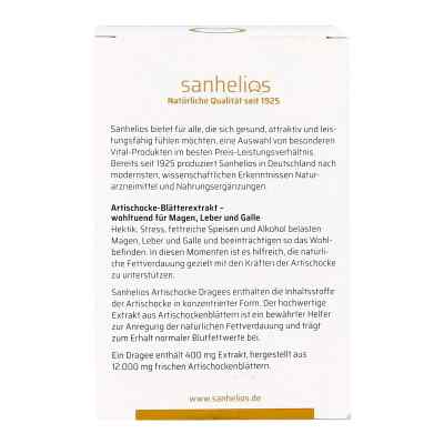 Sanhelios Artischocke Dragees bei apo-discounter.de bestellen
