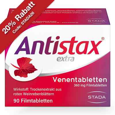 Antistax® extra Venentabletten bei Venenschwäche