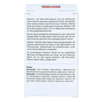 Alsifemin 100 Klima Aktiv mit Soja 1x1 Kapseln bei apo-discounter.de bestellen