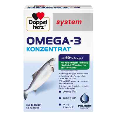 Doppelherz Omega-3 Konzentrat system Kapseln bei apo-discounter.de bestellen