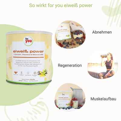 For You Eiweiss Power Vanille bei apo-discounter.de bestellen