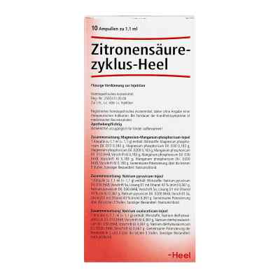 Zitronensäurezyklus Heel Ampullen bei apo-discounter.de bestellen