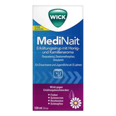 WICK MediNait Erkältungssirup mit Honig-und Kamillenaroma bei apo-discounter.de bestellen