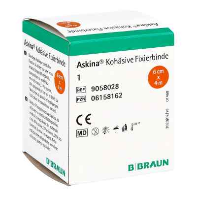Askina Fixierbinde 4mx6cm kohäsiv bei apo-discounter.de bestellen