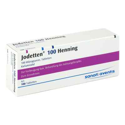 Jodetten 100 Henning 100 Mikrogramm bei apo-discounter.de bestellen