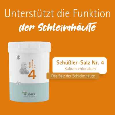 Biochemie Pflüger 4 Kalium chloratum D6 Tabletten bei apo-discounter.de bestellen