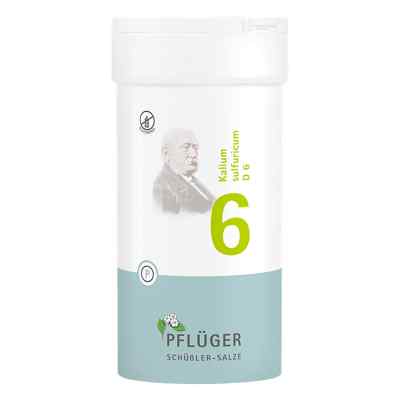 Biochemie Pflüger 6 Kalium Sulfur D6 Tabletten bei apo-discounter.de bestellen