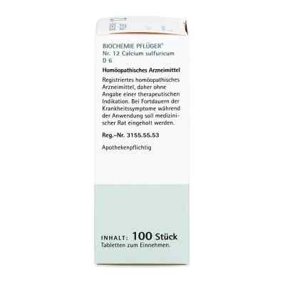 Biochemie Pflüger 12 Calcium Sulfur D6 Tabletten bei apo-discounter.de bestellen