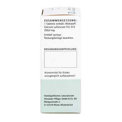 Biochemie Pflüger 12 Calcium Sulfur D6 Tabletten bei apo-discounter.de bestellen