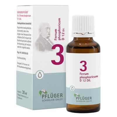 Biochemie Pflüger 3 Ferrum phosphoricum D12 Tropfen bei apo-discounter.de bestellen