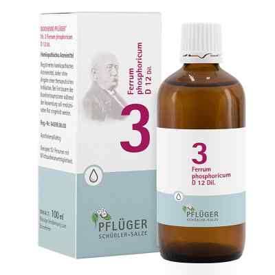Biochemie Pflüger 3 Ferrum phosphoricum D12 Tropfen bei apo-discounter.de bestellen