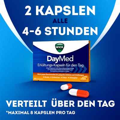 WICK DayMed Erkältungs-Kapseln für den Tag bei apo-discounter.de bestellen