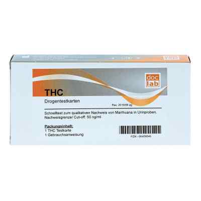 Drogentest Thc Marihuana Testkarten bei apo-discounter.de bestellen