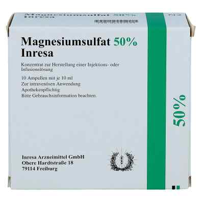Magnesiumsulfat 50% Inresa Infusionslsg.-konz. bei apo-discounter.de bestellen
