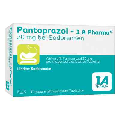 Pantoprazol-1A Pharma 20mg bei Sodbrennen bei apo-discounter.de bestellen