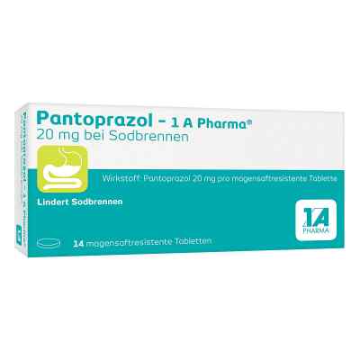Pantoprazol-1A Pharma 20mg bei Sodbrennen bei apo-discounter.de bestellen