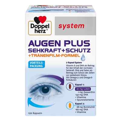 Doppelherz Augen plus Sehkraft+Schutz System Kapsel (n) bei apo-discounter.de bestellen