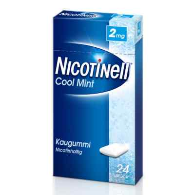 Nicotinell Kaugummi 2 mg Cool Mint (Minz-Geschmack) bei apo-discounter.de bestellen