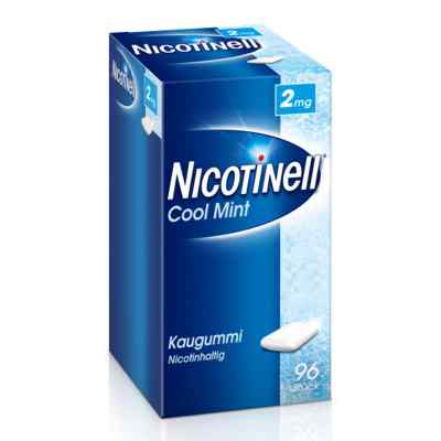 Nicotinell Kaugummi 2 mg Cool Mint (Minz-Geschmack) bei apo-discounter.de bestellen