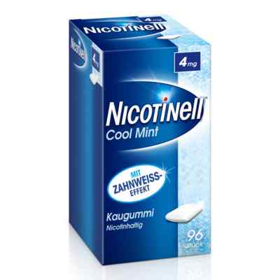 Nicotinell Kaugummi 4 mg Cool Mint (Minz-Geschmack) bei apo-discounter.de bestellen