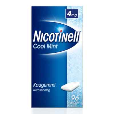 Nicotinell Kaugummi 4 mg Cool Mint (Minz-Geschmack) bei apo-discounter.de bestellen