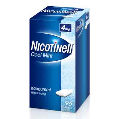 Nicotinell Kaugummi 4 mg Cool Mint (Minz-Geschmack) bei apo-discounter.de bestellen