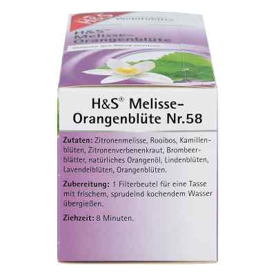 H&s Melisse Orangenblüte Filterbeutel bei apo-discounter.de bestellen