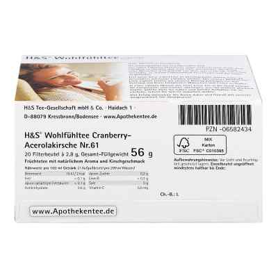 H&s Cranberry Acerolakirsche Filterbeutel bei apo-discounter.de bestellen