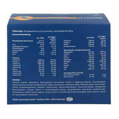 Omnival orthomolekul.2OH immun 30 Tp Granulat bei apo-discounter.de bestellen