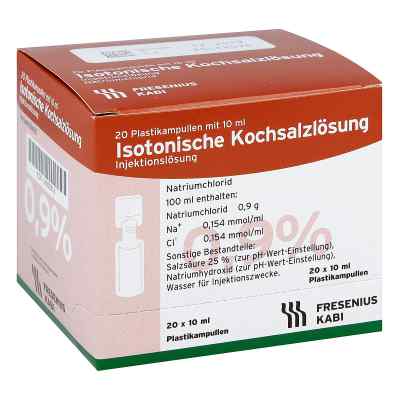 Kochsalzlösung 0,9% Pl. Fresenius iniecto -/inf.-lsg. bei apo-discounter.de bestellen