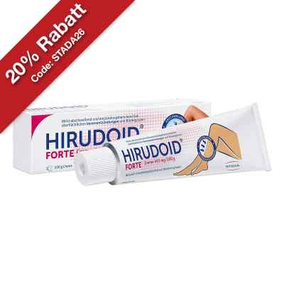 Hirudoid Forte Creme bei Venenentzündungen und Blutergüssen 100 g von STADA Consumer Health Deutschland GmbH PZN 06621878