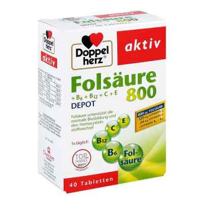 Doppelherz Folsäure 800 + B-vitamine Tabletten bei apo-discounter.de bestellen