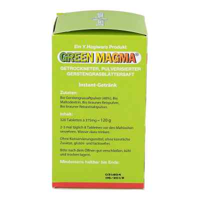 Green Magma Gerstengrasextrakt Tabletten bei apo-discounter.de bestellen