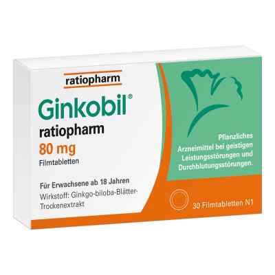 GINKOBIL ratiopharm 80mg bei apo-discounter.de bestellen
