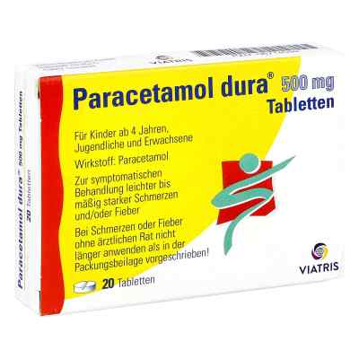 Paracetamol dura 500mg bei apo-discounter.de bestellen