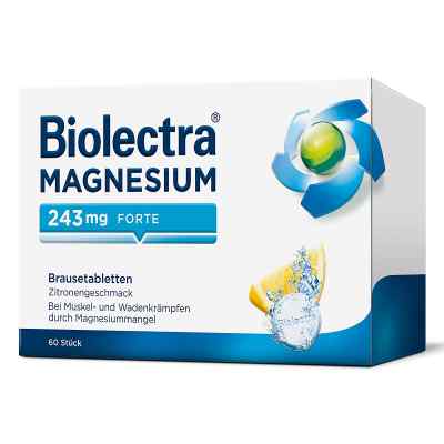 Biolectra Magnesium 243 forte Zitrone Brausetabletten bei apo-discounter.de bestellen