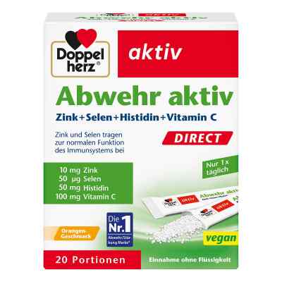 Doppelherz Abwehr aktiv dir.Zink+Sel.+Histid. Pel. bei apo-discounter.de bestellen