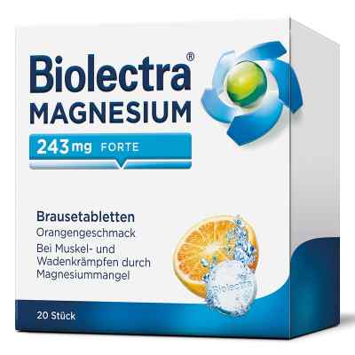 Biolectra Magnesium 243 forte Orange Brausetabletten bei apo-discounter.de bestellen