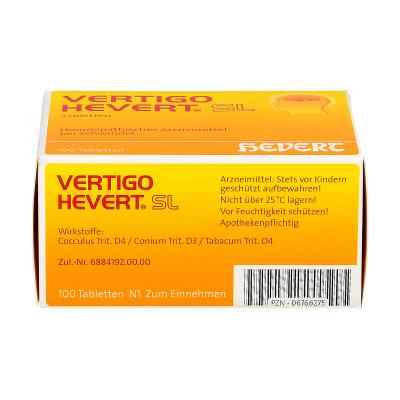 Vertigo Hevert Sl Tabletten bei apo-discounter.de bestellen