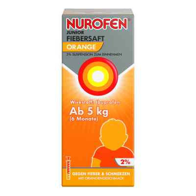 Nurofen Junior Fiebersaft Orange 2% bei apo-discounter.de bestellen
