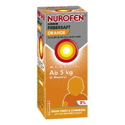 Nurofen Junior Fiebersaft Orange 2% bei apo-discounter.de bestellen