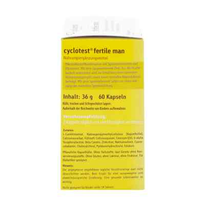Cyclotest fertile man Mikronährstoffe Kapseln bei apo-discounter.de bestellen