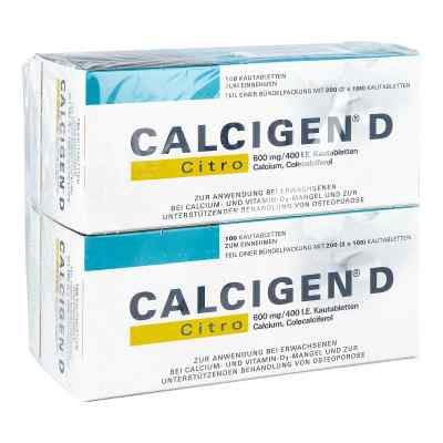 CALCIGEN D Citro 600mg/400 I.E. bei apo-discounter.de bestellen