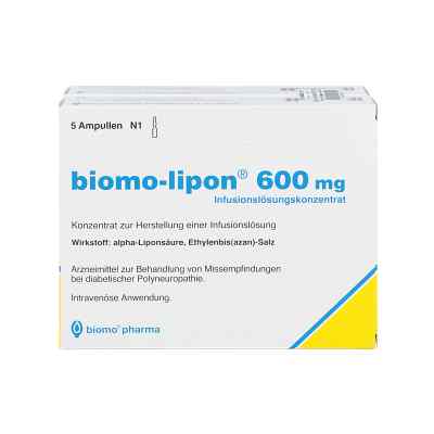 Biomo Lipon 600 mg Ampullen bei apo-discounter.de bestellen