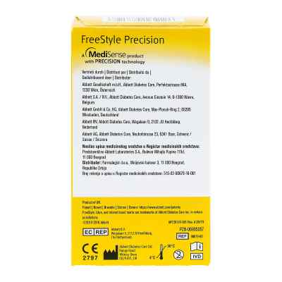 Freestyle Precision Blutzucker Teststr.o.codier. bei apo-discounter.de bestellen