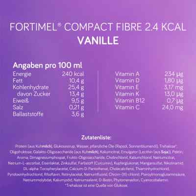 Fortimel Compact Fibre Vanille bei apo-discounter.de bestellen