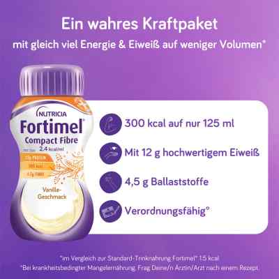 Fortimel Compact Fibre Vanille bei apo-discounter.de bestellen